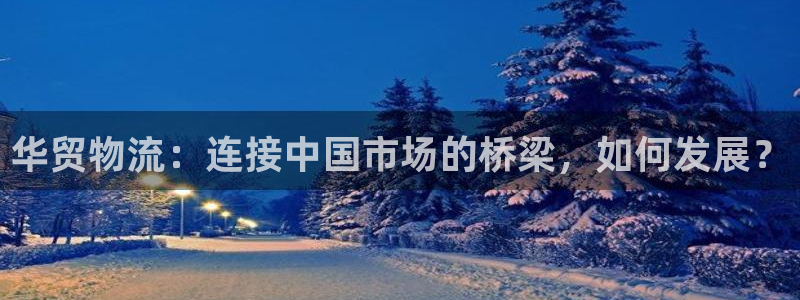 多多28注册登录：华贸物流：连接中国