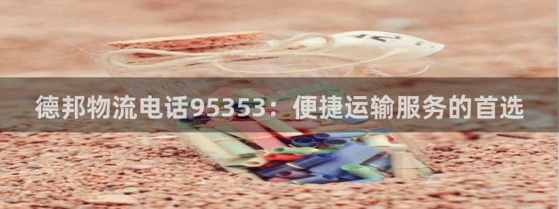 多多28百度百科：德邦物流电话953